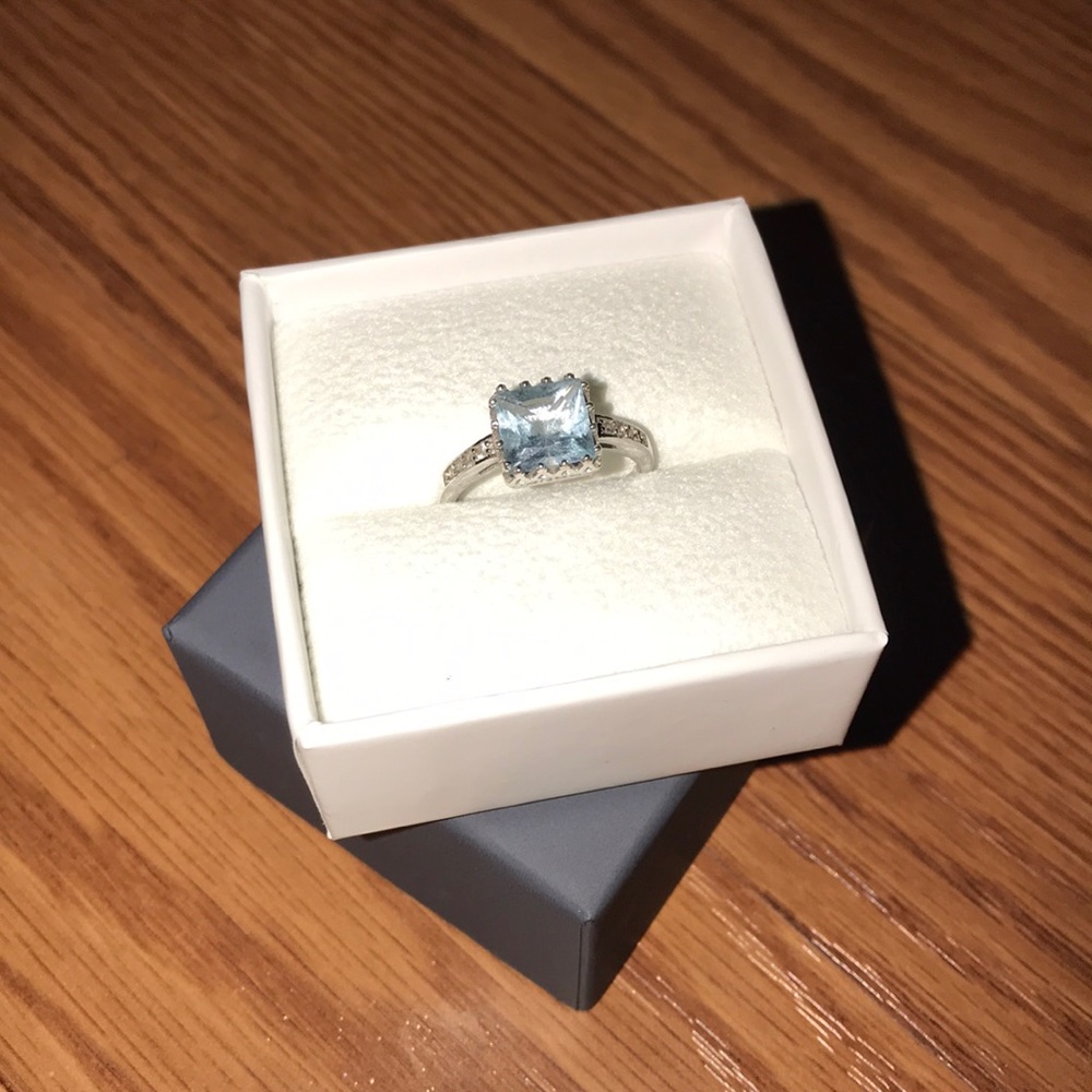 Aquamarine ring!